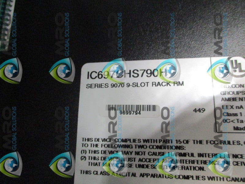 GE FANUC IC697CHS790H  NSNP