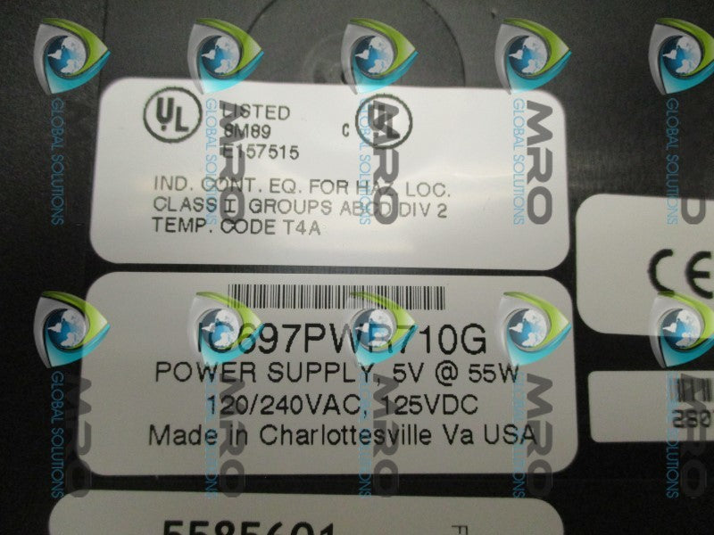 GE FANUC IC697PWR710G POWER SUPPLY MODULE  NSNP