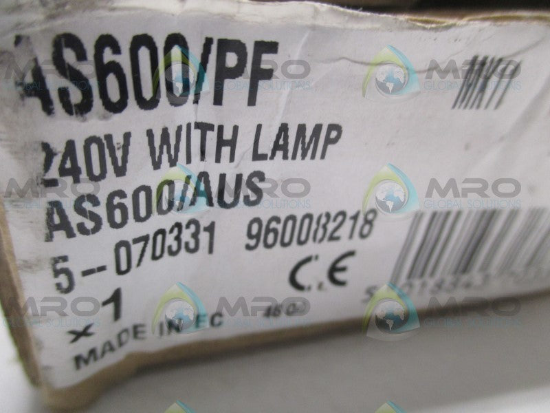 THORN AS600/PF LAMP 240V  NSMP