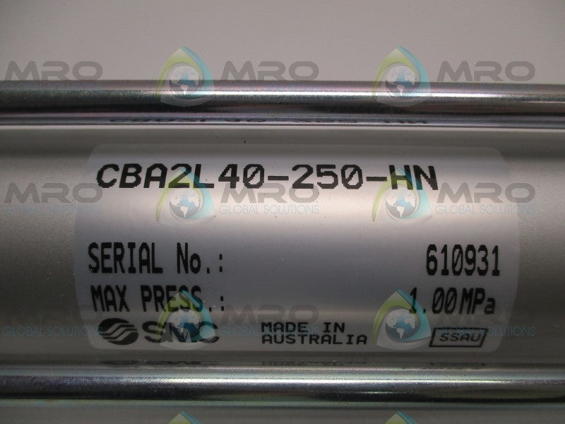 SMC CBA2L40-250-HN TIE ROD CYLINDER  NSNP