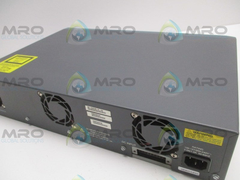 CISCO SYSTEMS CATALYST 2900 WS-C2924M-XL-EN NETWORK SWITCH UNMP