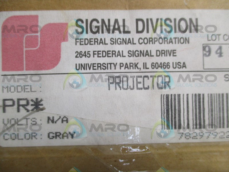 INDUSTRIAL SPARE PART PR PROJECTOR  NSMP