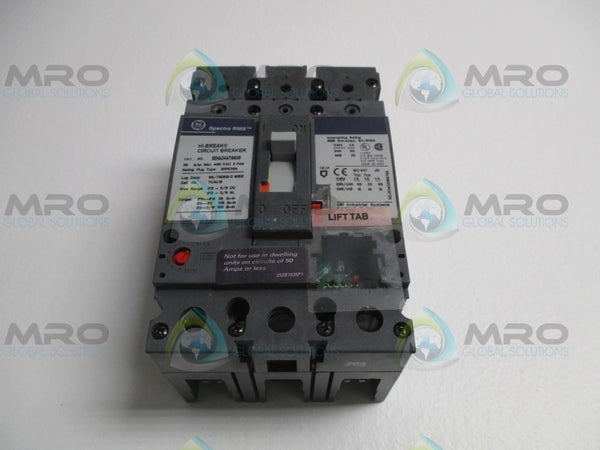 GENERAL ELECTRIC SPECTRA RMS SEHA24AT0030 CIRCUIT BREAKER 30A  NSMP