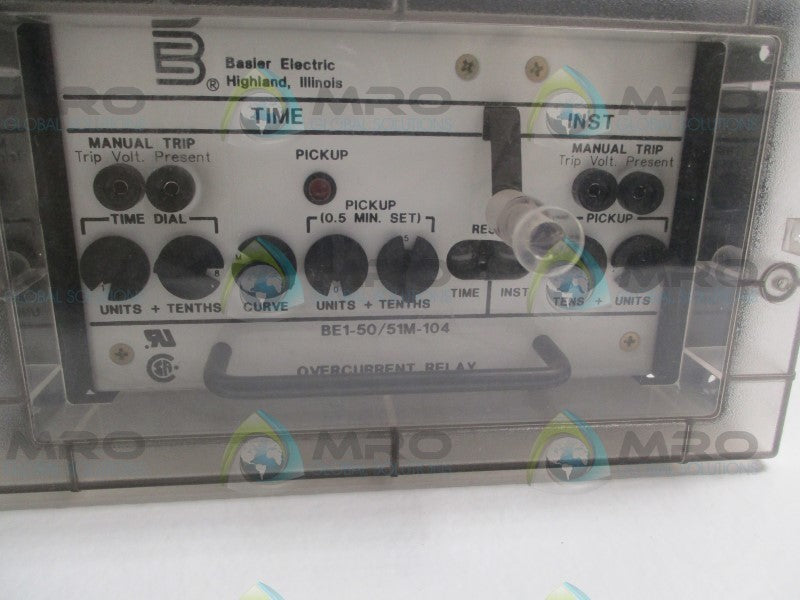 BASLER ELECTRIC BE1-50/51M-104 UNMP