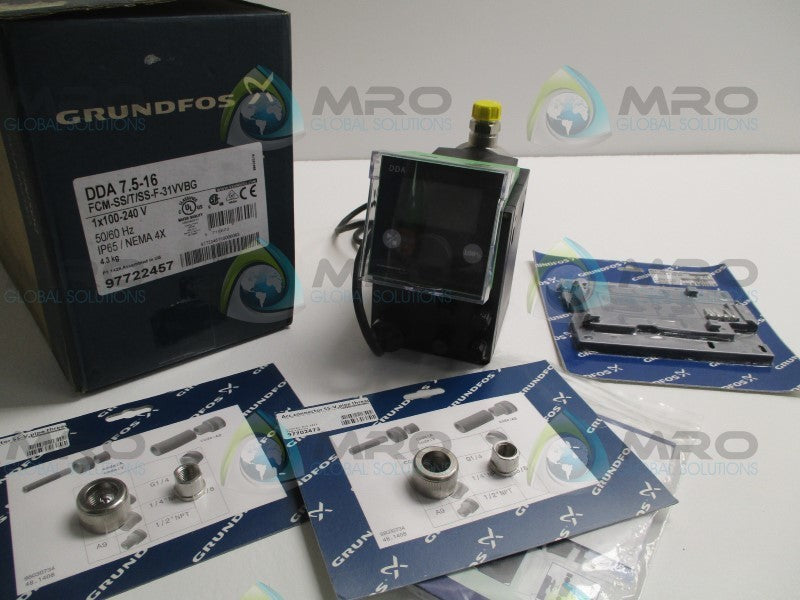 GRUNDFOS FCM-SS/T/SS-F-31VVBG DDA7.5-16 DIGITAL DOSING PUMP  NSMP