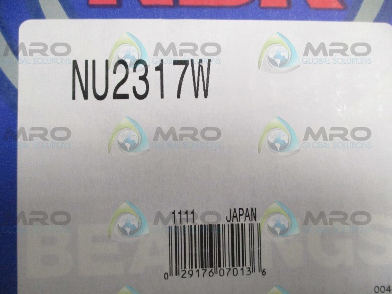 NSK NU2317W CYLINDRICAL ROLLER BEARING  NSFS