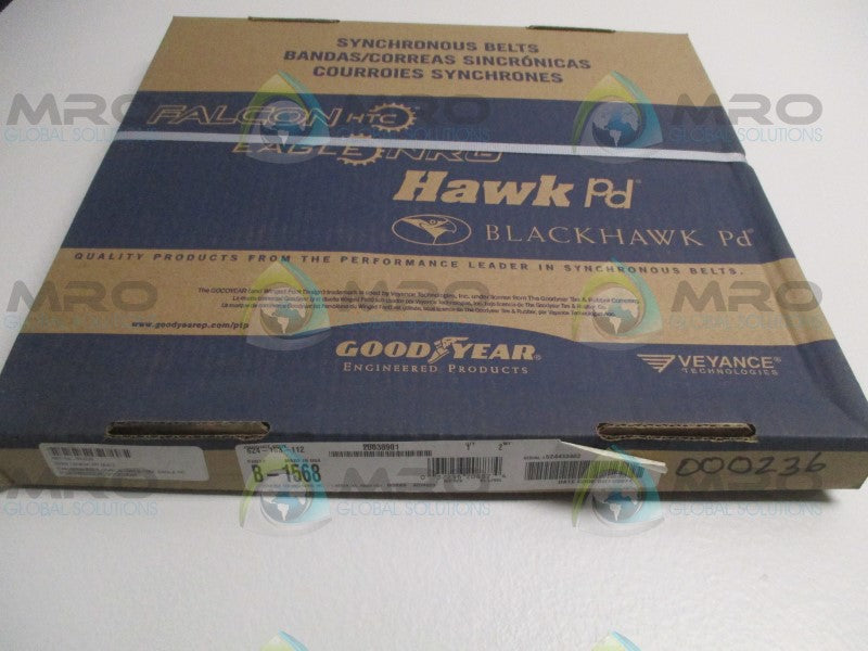 GOOD YEAR B-1568 20038901 SYNCHRONOUS BELT * FACTORY SEALED *