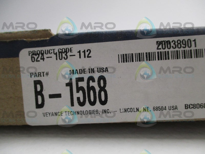GOOD YEAR B-1568 20038901 SYNCHRONOUS BELT * FACTORY SEALED *