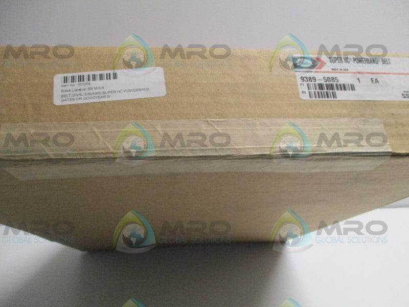 GATES 5/5VX850 9389-5085 SUPER HC POWERBAND BELT * FACTORY SEALED *