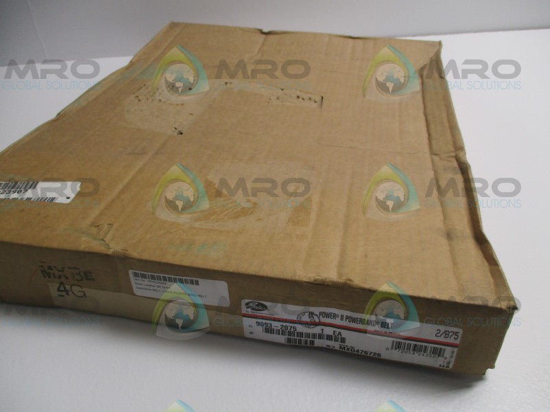 GATES 2/B75 9093-2075 HI-POWER II POWERBAND BELT * FACTORY SEALED *