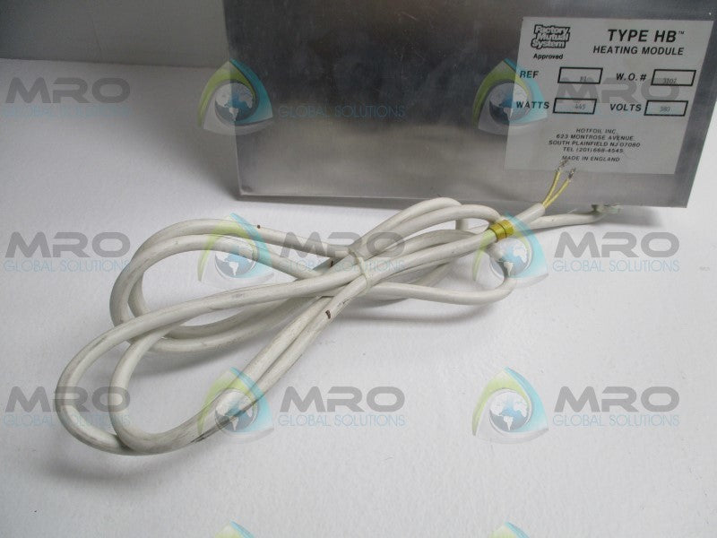 HOTFOIL HB B1 HEATING MODULE 445W 380V  NSNP