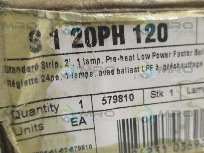 LITHONIA S120PH120 STANDARD STRIP 24"  NSFS