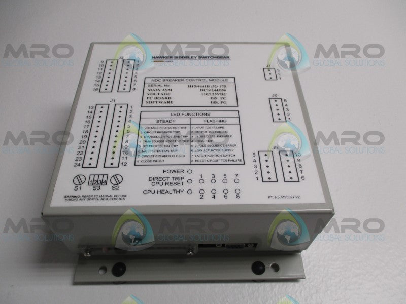 HAWKER SIDDELEY SWITCHGEAR DC16244/056 NDC BREAKER CONTRL MODULE * NEW NO BOX *