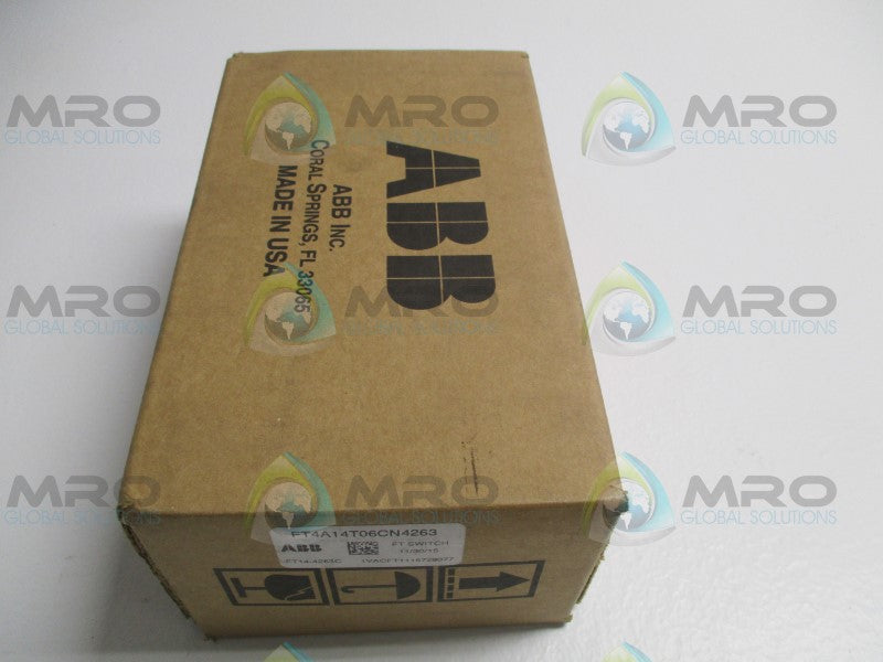 ABB FT4A14T06CN4263 1VACFT1115729077 FLEXITEST SWITCH * FACTORY SEALED *