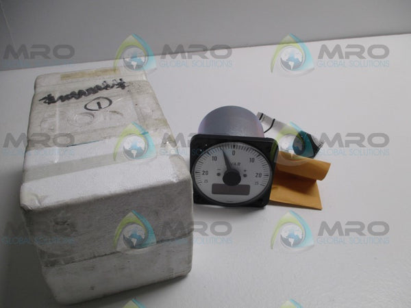 YOKOGAWA 123191HE-HE1/JBL PANEL METER -25-0-+25 MVAR  NSMP