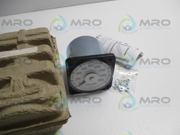YOKOGAWA 103191HE-PK7/MED PANEL METER 0-1600 DC AMPS  NSNP