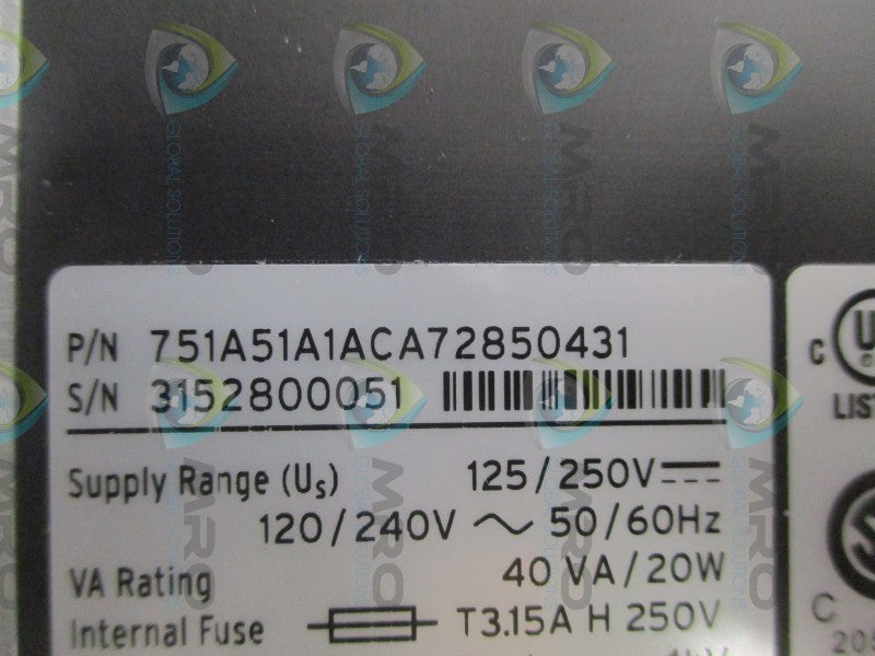 SEL SEL-751A 751A51A1ACA72850431  NSNP