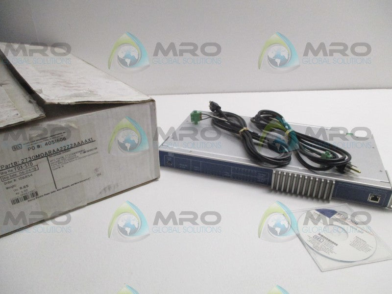 SEL SEL-2730M 2730M0ARAA2222AAAAX1 E-NET SWITCH (REMANUFACTURED) * NEW IN BOX *