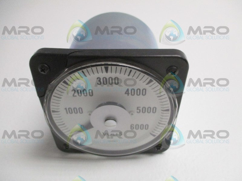 YOKOGAWA 103021PZ-UP7 PANEL METER 0-600V VAC (AS PICTURED)  NSNP