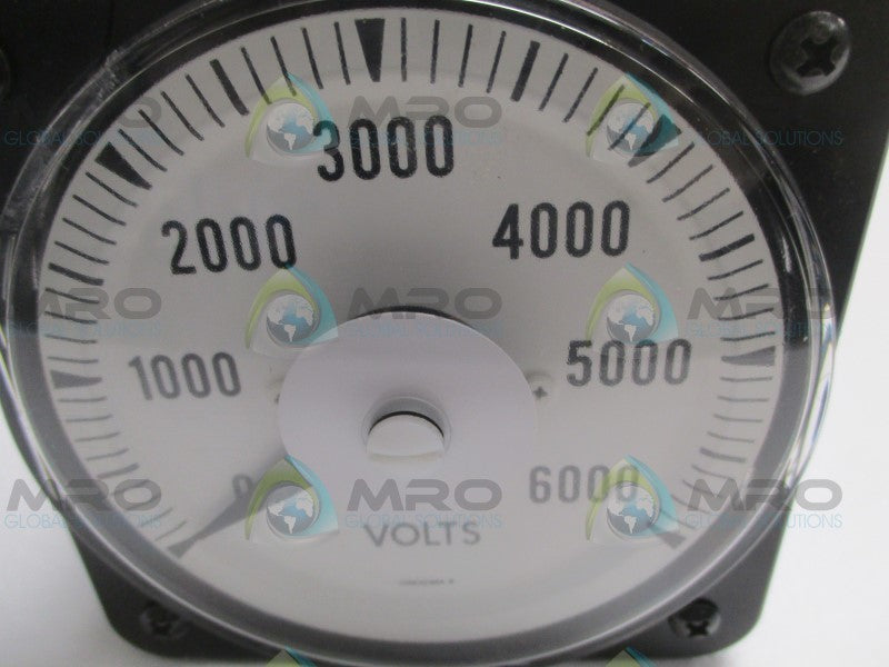 YOKOGAWA 103021PZ-UP7 PANEL METER 0-600V VAC (AS PICTURED)  NSNP