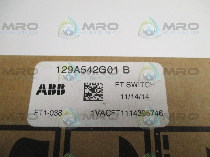 ABB 129A542G01 1VACFT1114395746 FLEXITEST SWITCH * FACTORY SEALED *