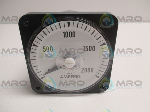 YOKOGAWA 103131LS-TM7/P PANEL METER 0-2000 AC AMPS  NSMP