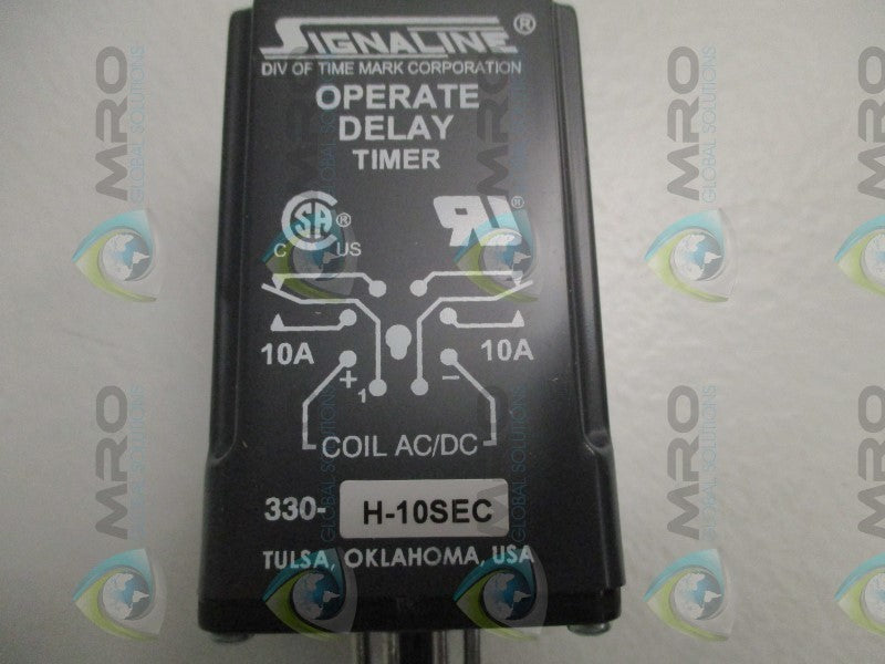 TIME MARK 330-H-10 OPERATE DELAY TIMER 10SEC  NSMP