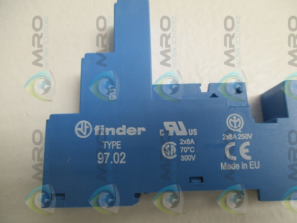 FINDER 97.02 RELAY SOCKET  NSNP