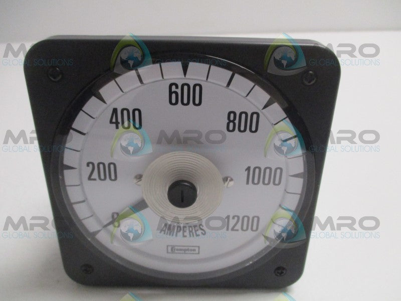 CROMPTON 007-05FA-LSSU-C7 PANEL METER 0-1200 ACA  NSMP