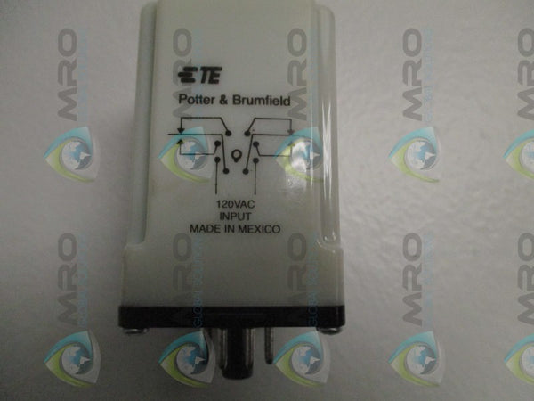 POTTER & BRUMFIELD CKB-38-70120 DELAY RELAY 1.2-120SEC 120/240VAC  NSMP