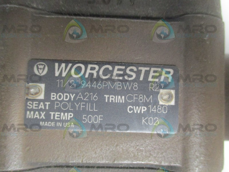 WORCESTER A216 BALL VALVE (BODY ONLY)  NSNP