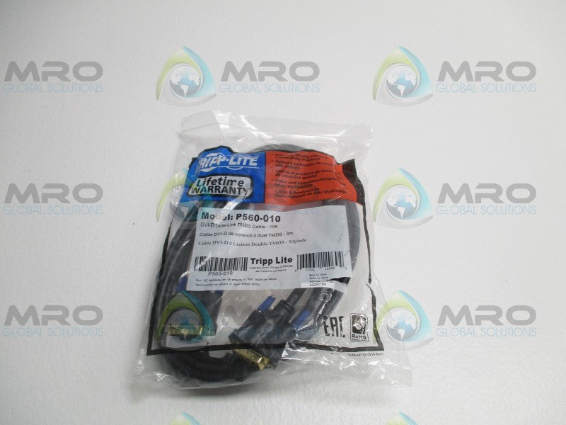 TRIPP-LITE P560-010 DVI-D DUAL-LINK TMDS CABLE 10'  NSMP
