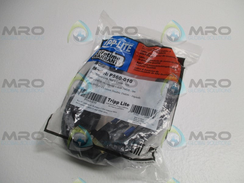 TRIPP-LITE P560-010 DVI-D DUAL-LINK TMDS CABLE 10'  NSMP