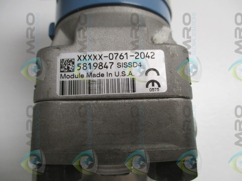 ROSEMOUNT 3051CG4A22A1AE5QSCNS1 XXXXX-0761-2042 TRANSMITTER  NSNP