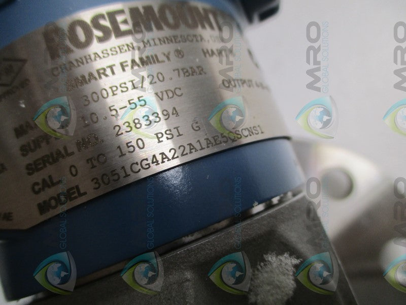 ROSEMOUNT 3051CG4A22A1AE5QSCNS1 XXXXX-0761-2042 TRANSMITTER  NSNP