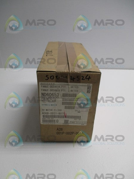 FANUC A06B-0031-B075 AC SERVO MOTOR  NSFS