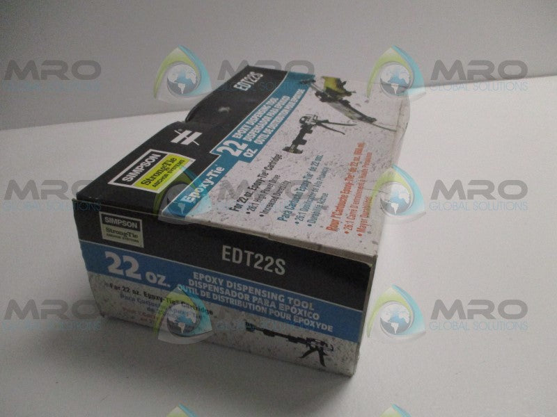 SIMPSON STRON-TIE EDT22S EPOXY DISPENSING TOOL * FACTORY SEALED *