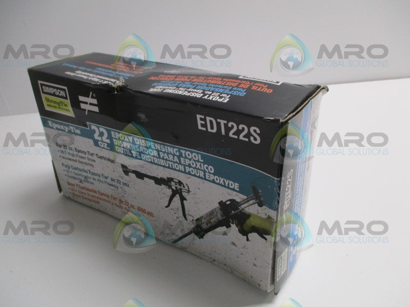 SIMPSON STRON-TIE EDT22S EPOXY DISPENSING TOOL * FACTORY SEALED *