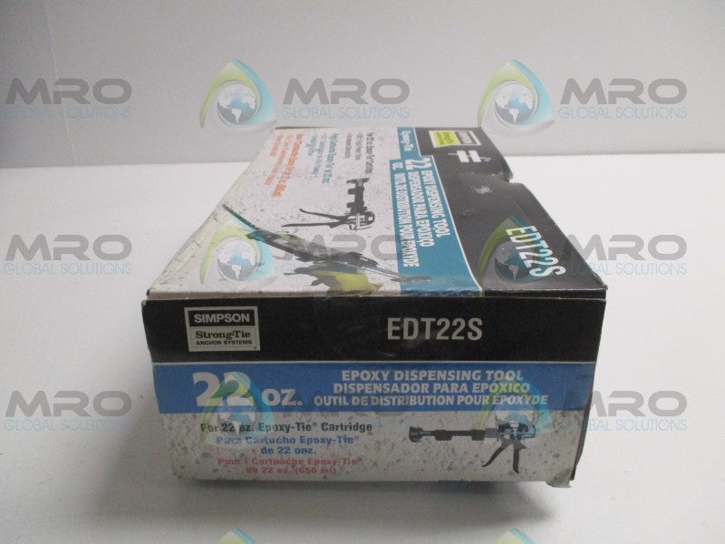SIMPSON STRON-TIE EDT22S EPOXY DISPENSING TOOL * FACTORY SEALED *