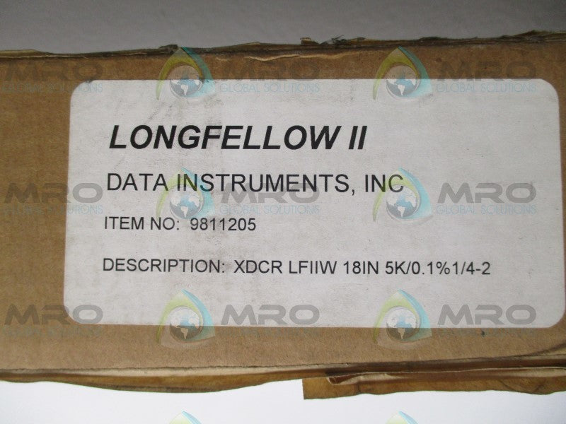 DATA INSTRUMENTS 9811205 POSITION TRANSDUCER 18"  NSMP
