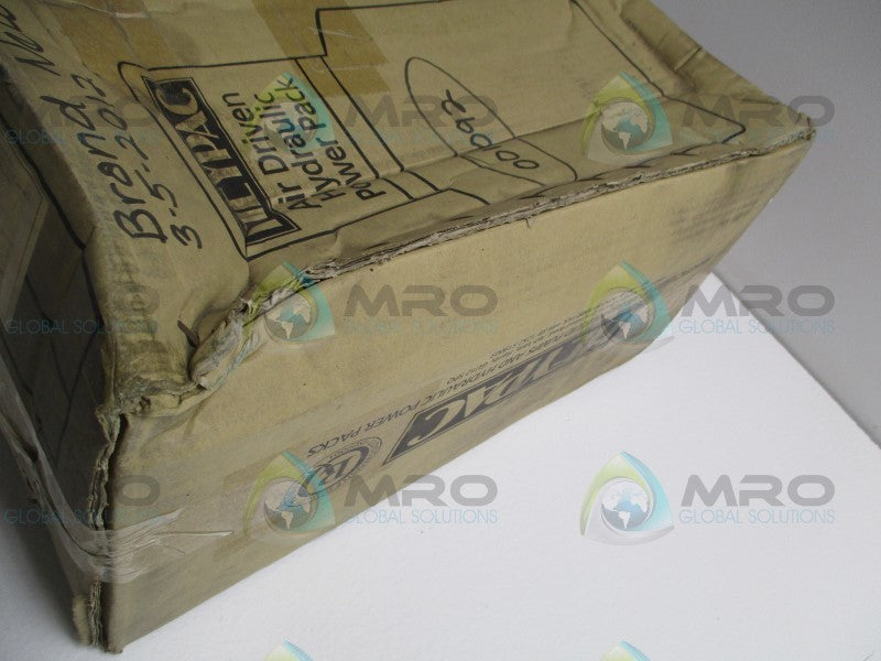 HEYPAC GX40-SPV-T1DM31 AIR DRIVEN HYDRUALIC POWER PACK  NSFS