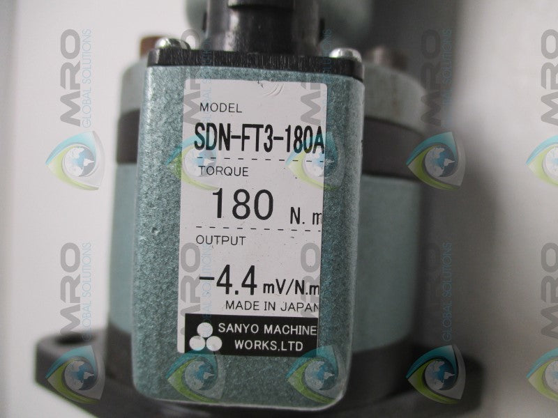 SANYO SDN-SP3-180FB SDN-FT3-180A NUTRUNNER SPINDLE  UNMP