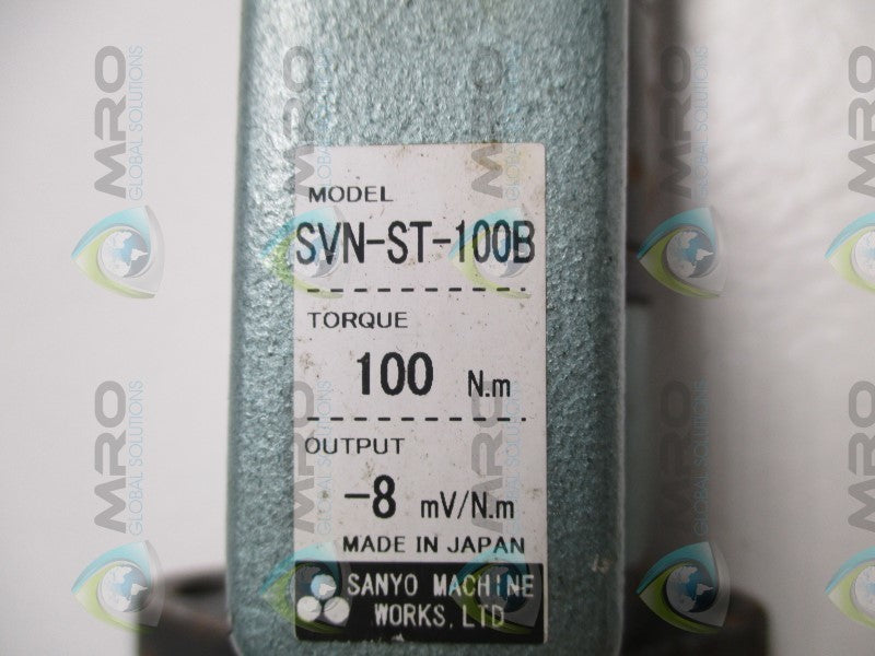 SANYO SVN-SP2-100SB SVN-ST-100B NUTRUNNER SPINDLE  UNMP