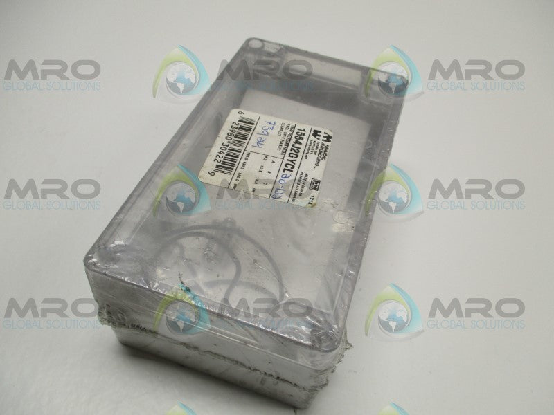 HAMMOND 1554J2GYCL ENCLOSURE * NEW IN ORIGINAL PACKAGE *