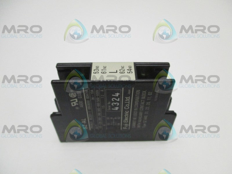 FUJI ELECTRIC SZ-AL MAGNETIC AUXILIARY CONTACT * NEW NO BOX *