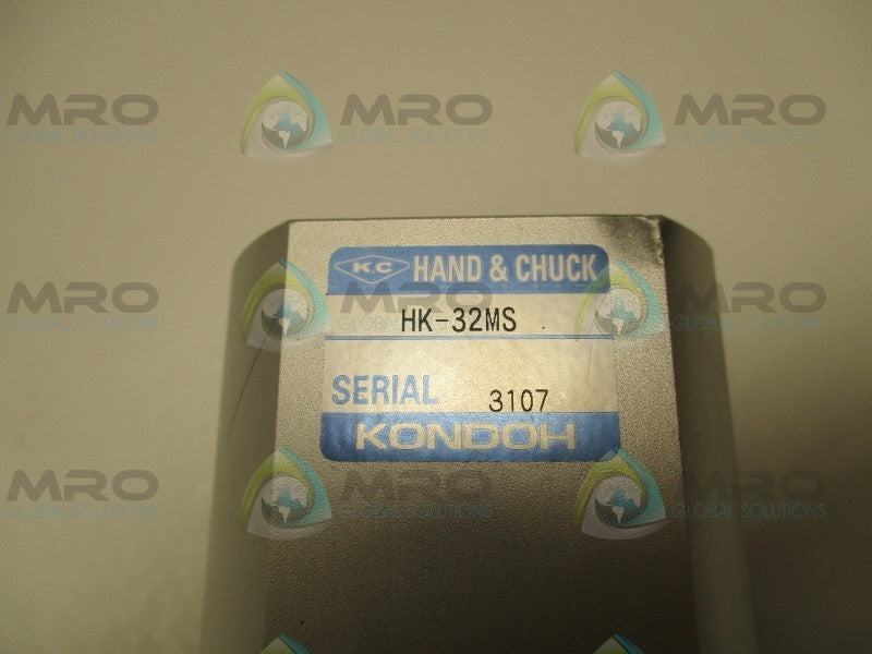 KONDOH HK-32MS HAND & CHUCK PNEUMATIC PARALLEL GRIPPER * NEW IN FACTORY BAG *