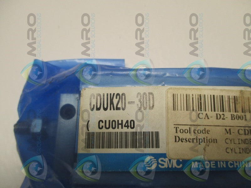 SMC CDUK20-30D FREE MOUNT CYLINDER * NEW IN FACTORY BAG *