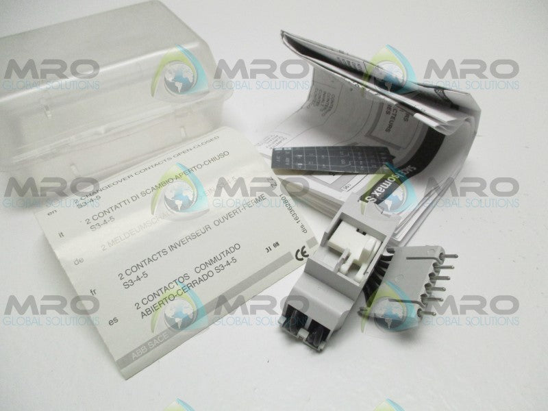 ABB 1SDAO13856R1 K5AS AUXILIARY SWITCH * NEW IN ORIGINAL PACKAGE *