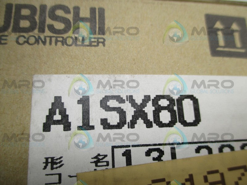 MITSUBISHI A1SX80 INPUT UNIT * FACTORY SEALED *