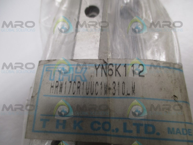 THK HRW17CR1UUC1M+310LM YN6K112 LINEAR GUIDE RAIL BLOCK * NEW IN  FACTORY BAG *
